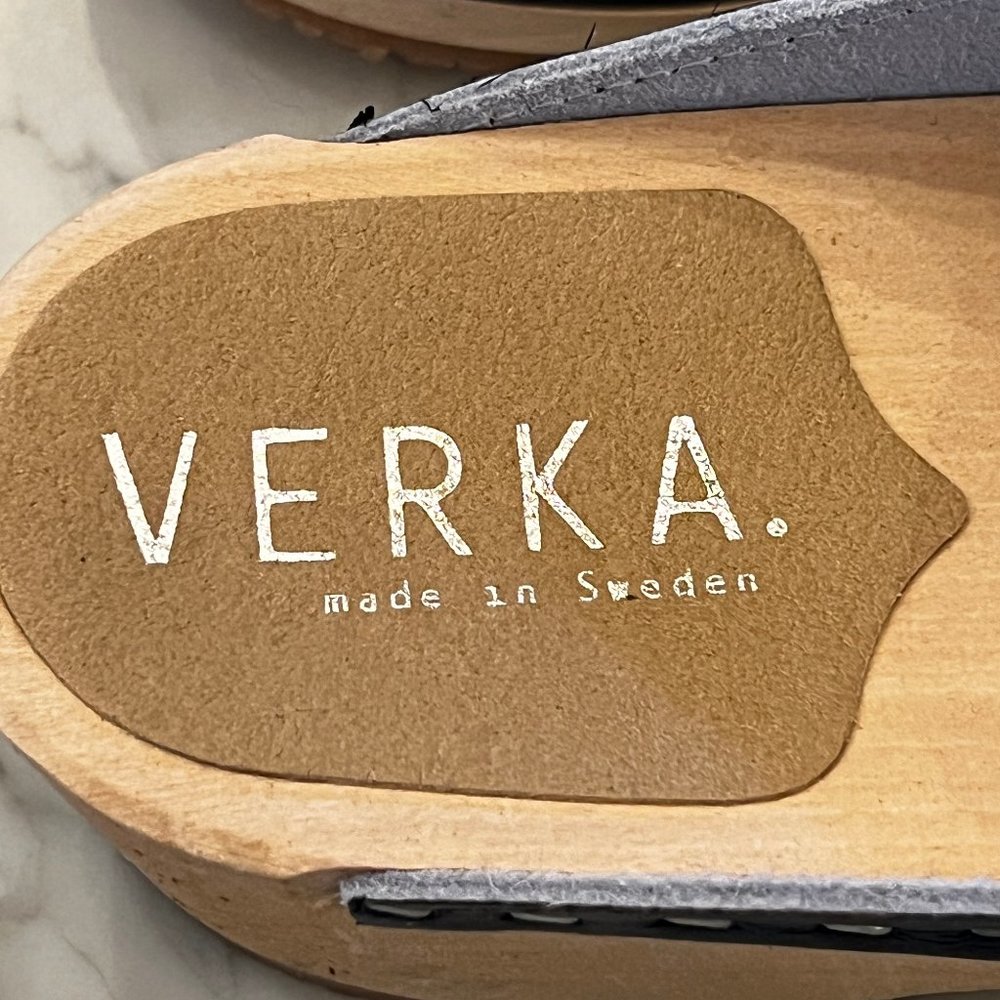 NEW Verka “Ledig” Clogs in Blueberry – Size EU 37 (US 6–6.5) - Picture 6 of 13